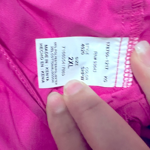 Cherokee - NWT Pink Scrub Pants - Picture 3 of 3